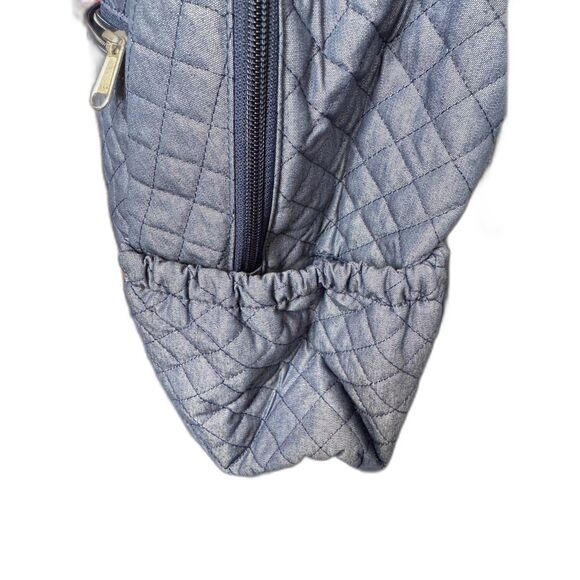 Vera Bradley Quilted Solid Color Back Pack Diaper Bag Computer Bag - Picture 6 of 8